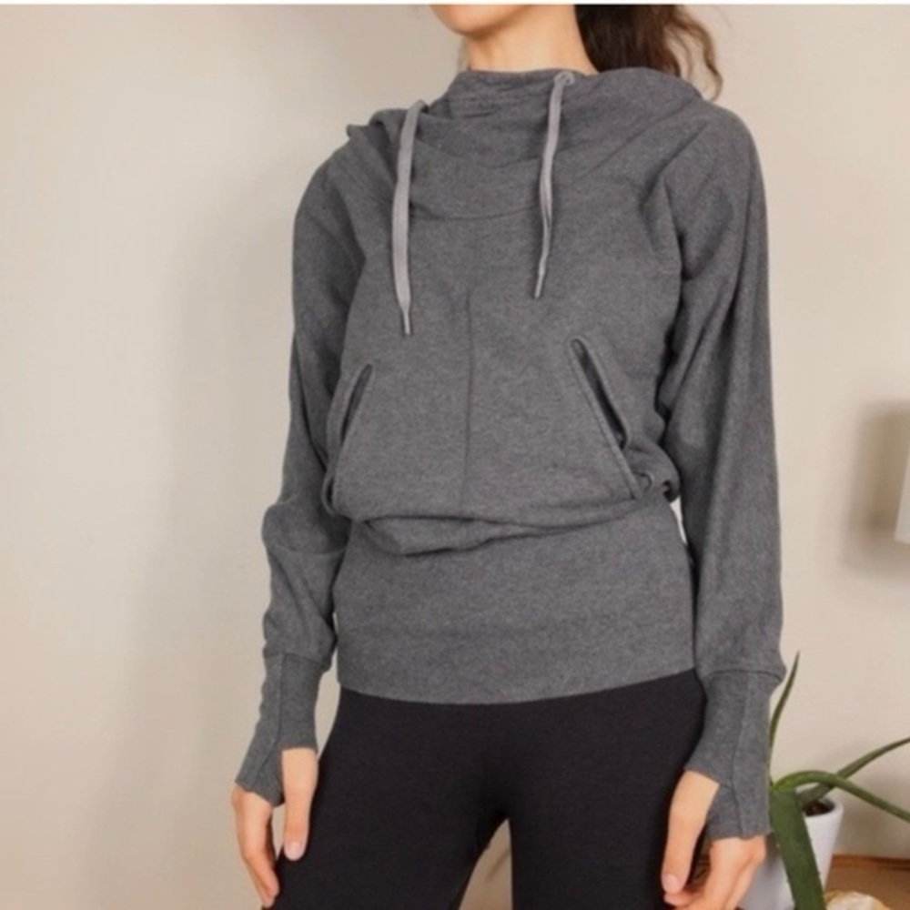Lululemon Vintage Athletica Grey Athletic Hoodie